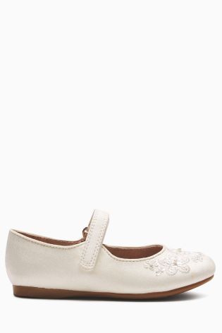 Ivory Bridesmaid Shoes (Younger Girls)